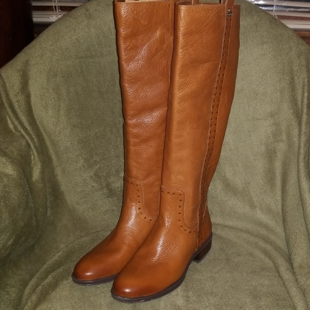 🆕️ Golden Brown Sam Edelman Leather Boots